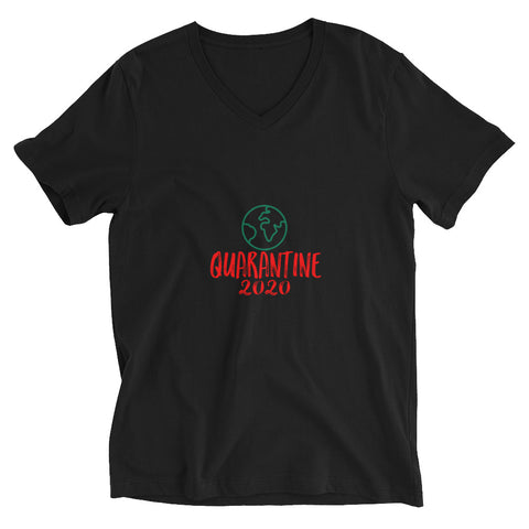 QUARANTINE 2020  Unisex Short Sleeve V-Neck T-Shirt